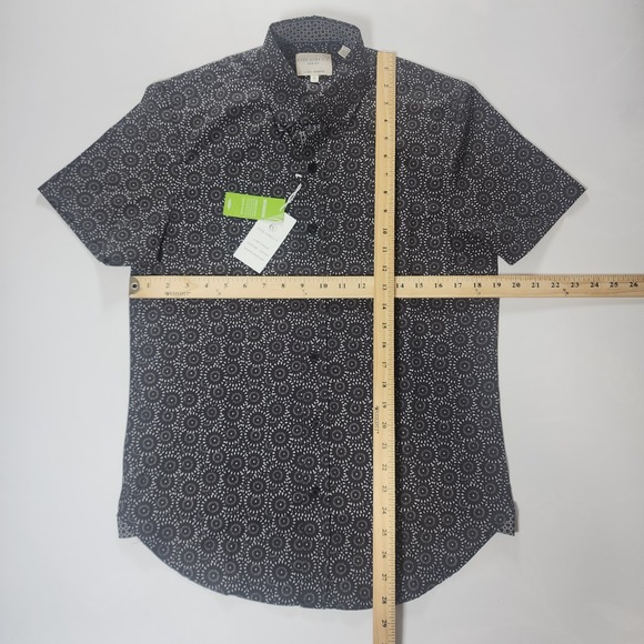 Con.Struct Shirt Mens S Lot of 2 Slim Fit 4 Way Stretch Geometric Polka Dots NEW - Picture 14 of 16